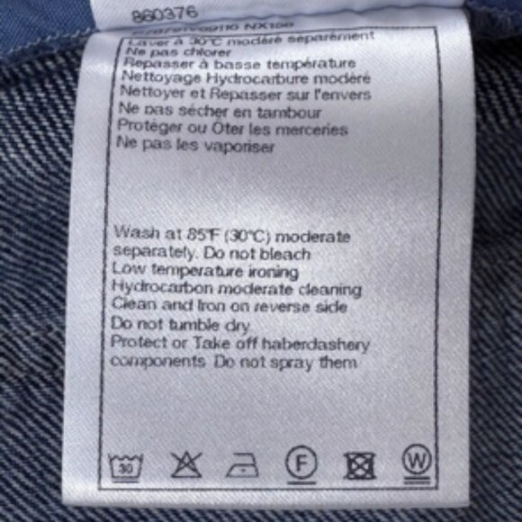 🎊 SOLD 🎊AUTHENTIC 2024 SS24 Runway Chanel Denim Jeans, Size 38 - Picture 13 of 15